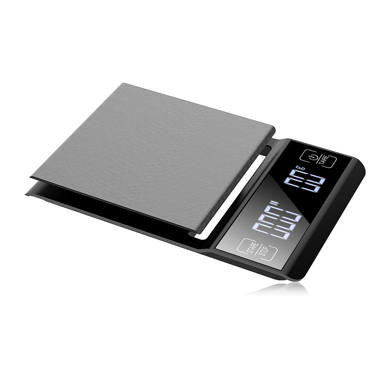 3kg Yuwei Balance Touch Smart Digital Timemore Coffee Weighing Drip Scale Timer