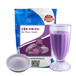 Milk Tea Powder Ube Flavor Milk Tea Beverage