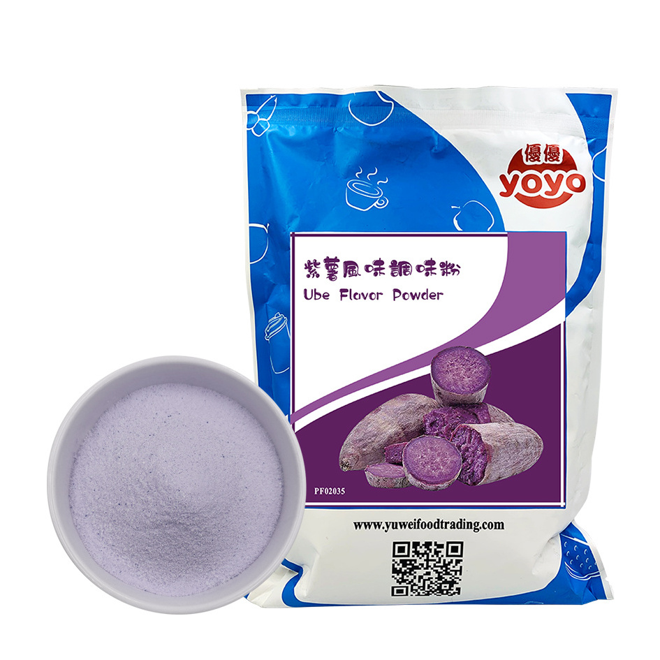 Milk Tea Powder Ube Flavor Milk Tea Beverage