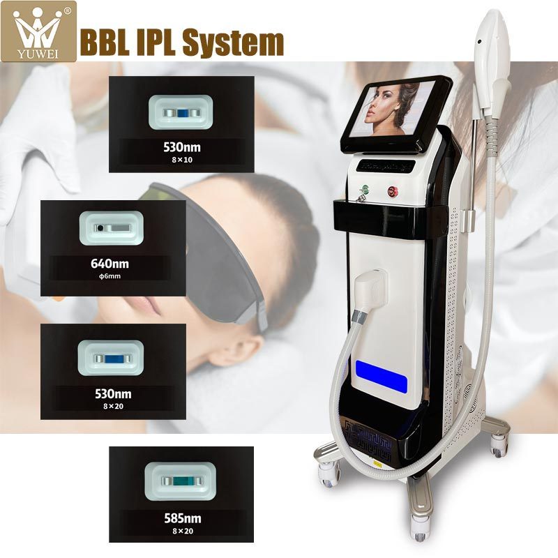 YUWEI DPL BBL  IPL OPT DPL Hair Removal Machine with IPL Filter