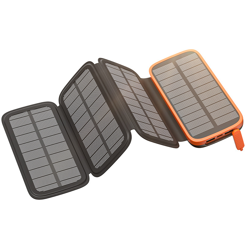 Trending Products 2024 New Arrivals Mobile Phones Laptop Solar Panels 10000mah Battery Charger Foldable Solar Power Bank