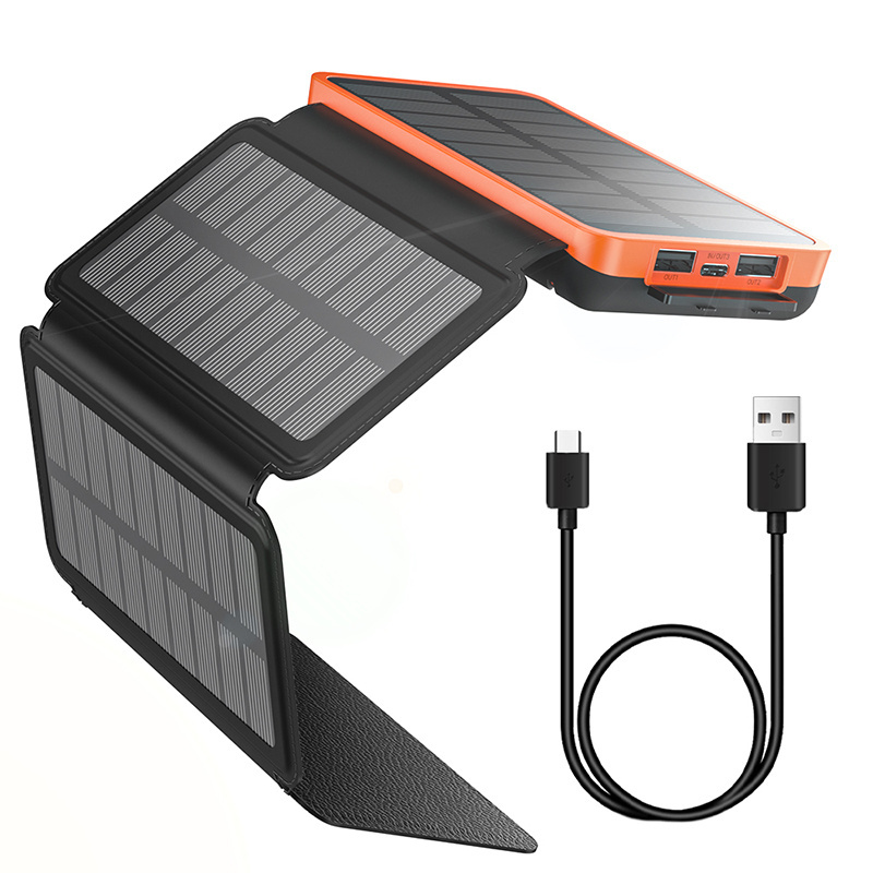 Hiluckey 2024 New Odm Wholesale External Battery Charger 16000Mah Solar Power Banks