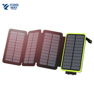 Hiluckey Factory ODM OEM Service Portable Powerbanks External Solar Powerbank 20000mah Power Bank Solar