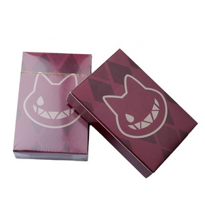 yuwei 55pc per bag Genshin Impact HD printing card game custom logo playing card Lyney Magic Collection Cards for Fans