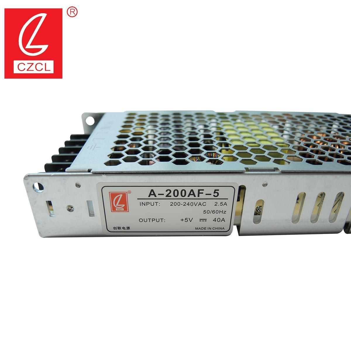 Top Quality CL A-200AF-5 5V 40A 200W  LED Display Screen Power Supply With CE ROHS