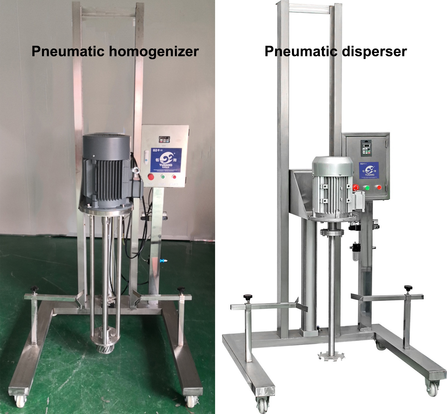 High Shear Disperser, High Capacity Batch Mixer, Batch Homogenizer for Efficient Mixing and Homogenization