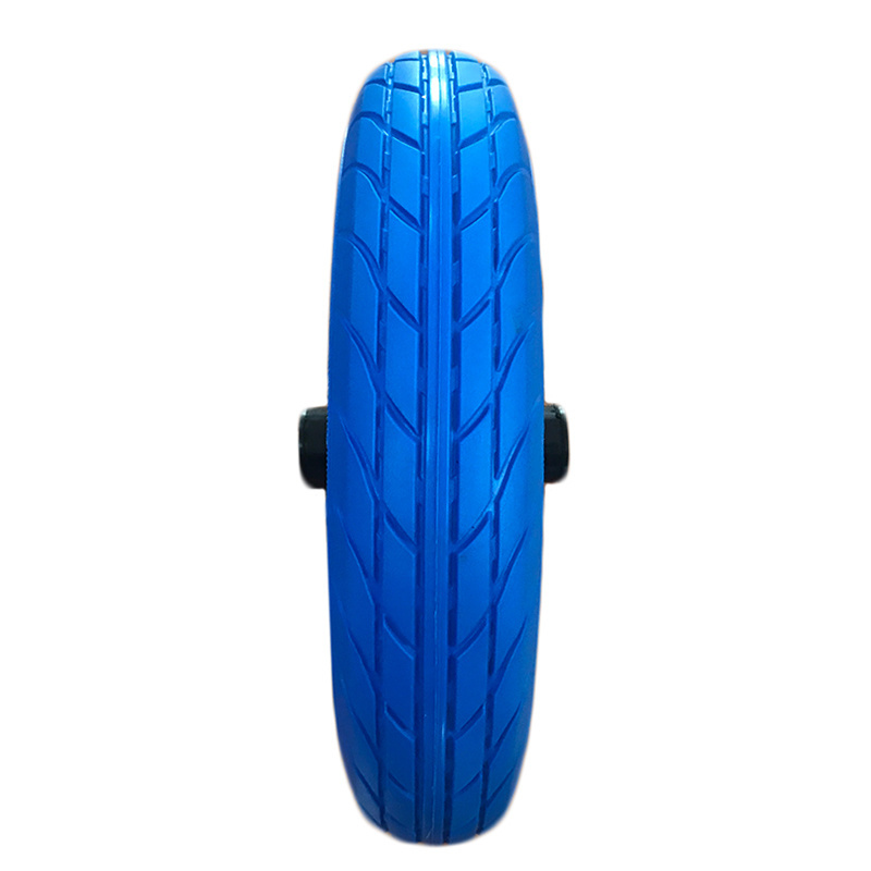 Solid Rubber/PU Flat Free Tubeless Hand Truck/Utility trolleys wheels Beach Tire Wheels 3.50-8 robot wheel Tire