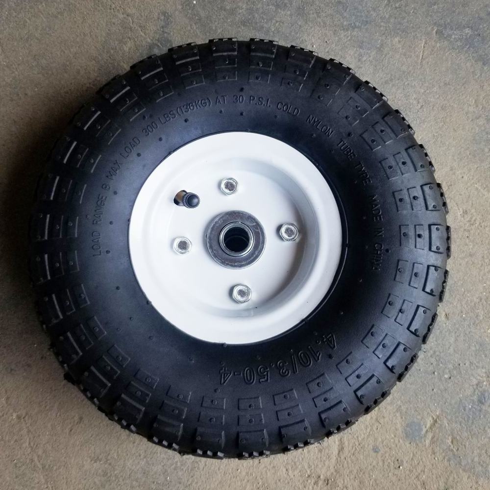 STOCK ON SALE pneumatic air wheel 10 inch with high quality tire