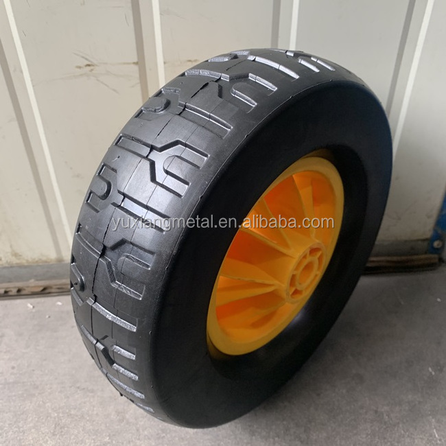 12 inch plastic small solid rubber tire 12x2 polyurethane pu foam eva wheels for stroller trolley