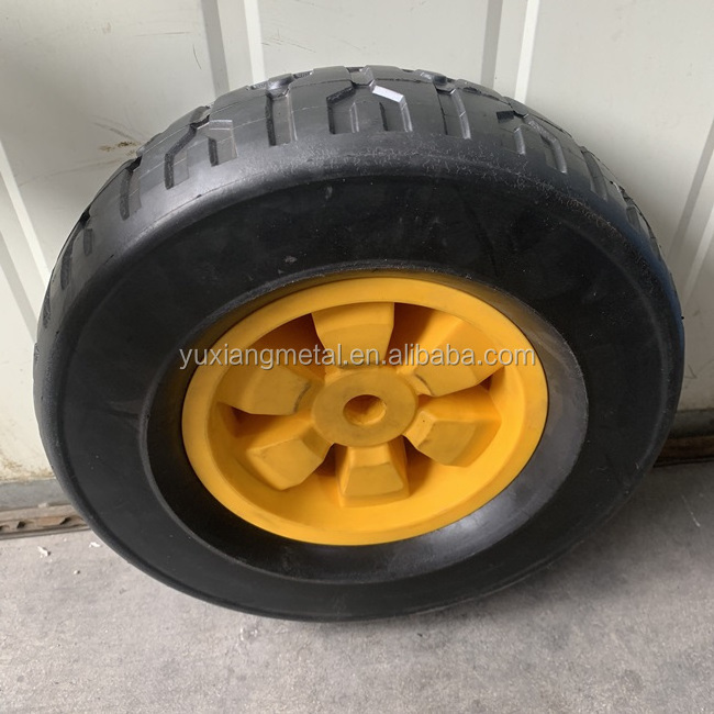 12 inch plastic small solid rubber tire 12x2 polyurethane pu foam eva wheels for stroller trolley