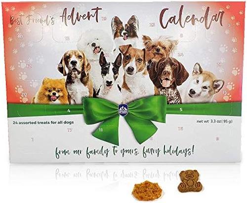 Custom Design Pet Dogs Cats Countdown Cardboard Christmas Advent Calendar with Trays