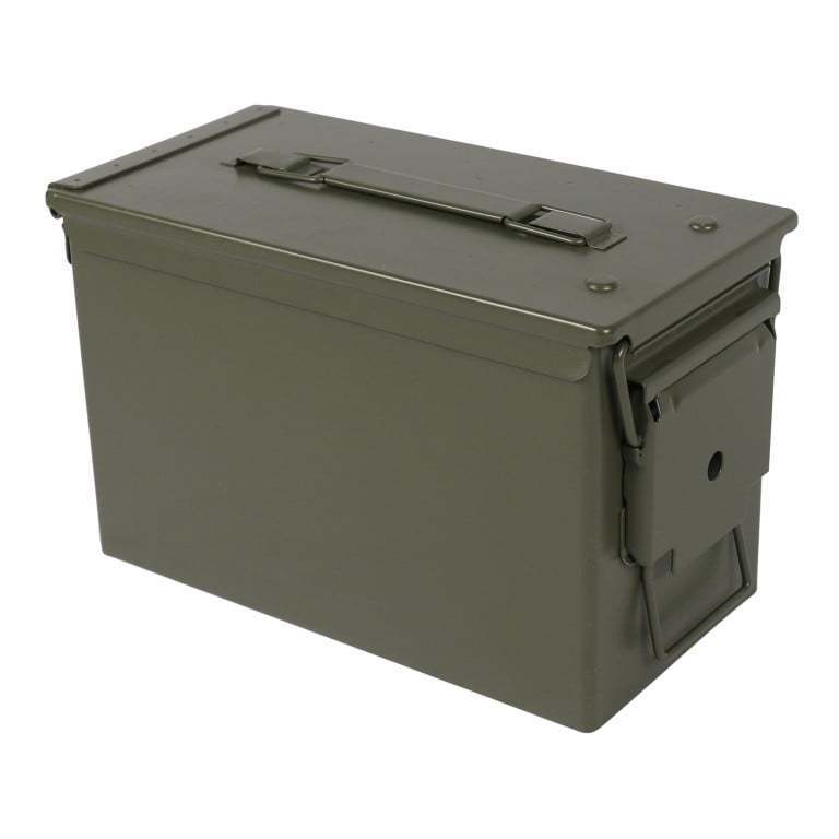 Factory Price Custom 9mm Ammo Box M2A2 50cal Size 5.56 Or 9mm USGI Steel Waterproof Ammo Can For Ammo Packing