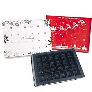 Custom Eco-Friendly Paper Materials Luxury Countdown Advent Calendar 12 days of christmas advent box