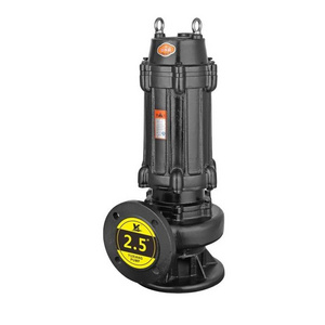 Bomba De Aguas Residuales Portable Superior WQ Non Clog Submersible Mud Sewage Pump