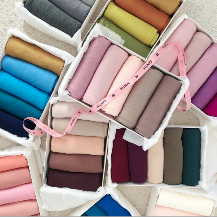 Wholesale 180*70cm High Quality Women Muslim Shawl Wrap Plain Hijabs Stretchy Premium Scarf Cotton Jersey Hijab For Women