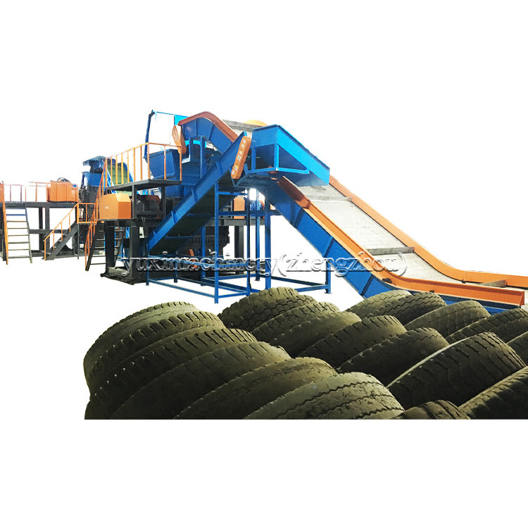 Factory Price Crumb Rubber Recycle Manufacturing Machine Waste Tire Recycling Plant In Turkey