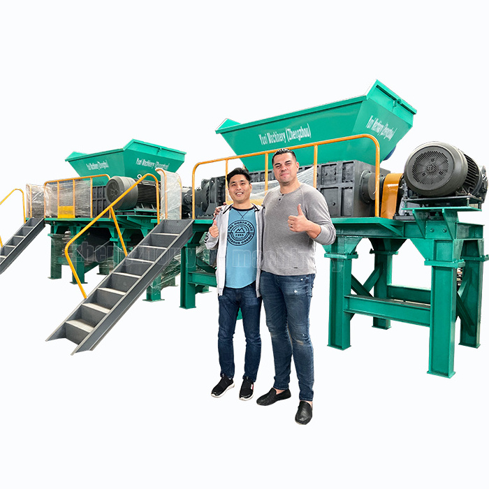 Small scrap textile shredder machine soft plastic shredder in Malaysia