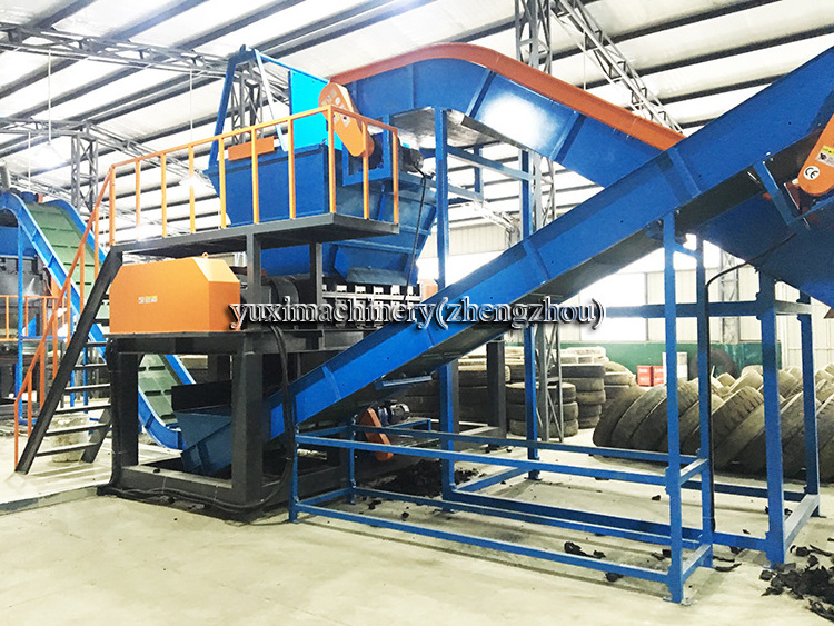 Factory Price Crumb Rubber Recycle Manufacturing Machine Waste Tire Recycling Plant In Turkey