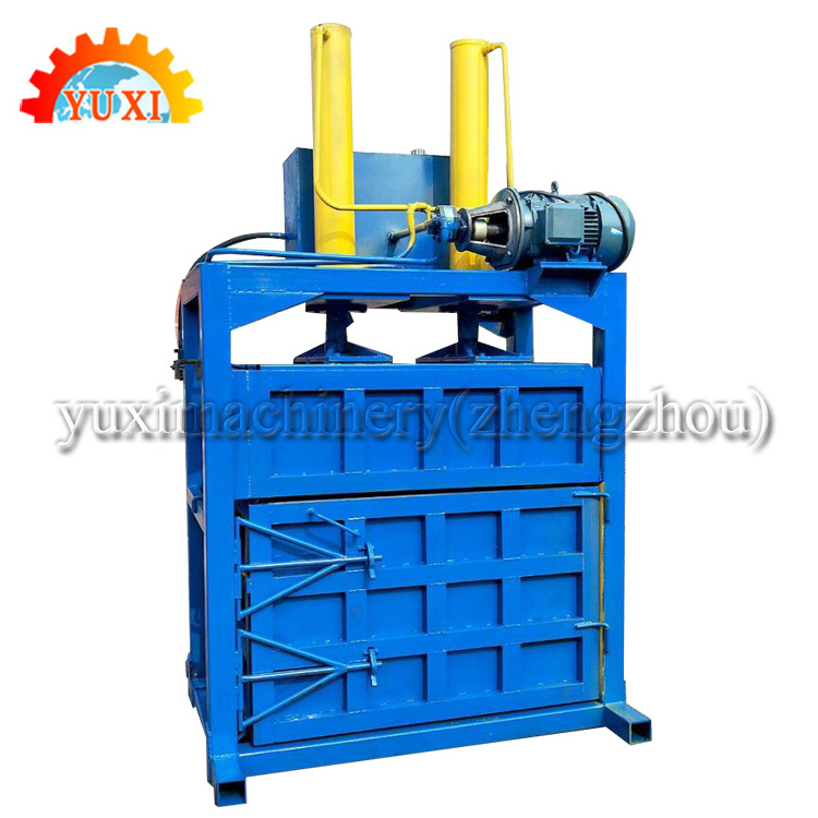 Waste carton baler machine waste plastic bottle Hydraulic Press Vertical Cardboard Compactor Press Machine/baler machine