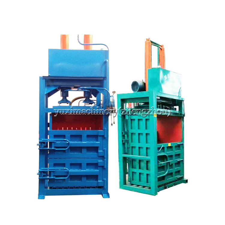 Scrap Metal Compactor Pet Paper Box Plate Press Machine Wrapper Hay Baler Machine