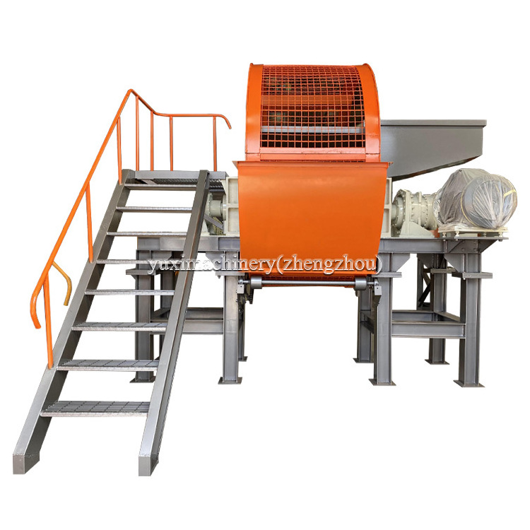 Industrial Used Tyre Shredder Mobile Portable Whole Waste Truck Tire Shredder Machine For Sale