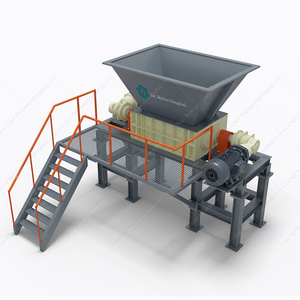 Pre Keuken Afval Animal Feed Waste Shredder Machine Industrial Shredder For Organic Waste Compost