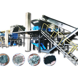 Newest Design Waste Tyre Recycling Machine For Rubber Powder Scrap Tire Recycle Machine Line