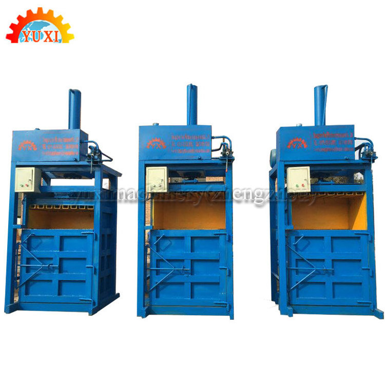 Waste carton baler machine waste plastic bottle Hydraulic Press Vertical Cardboard Compactor Press Machine/baler machine