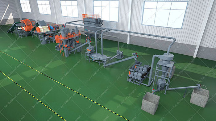 Waste Tyre Rasper Tire Recycling Machine To Make Rubber Powder Price