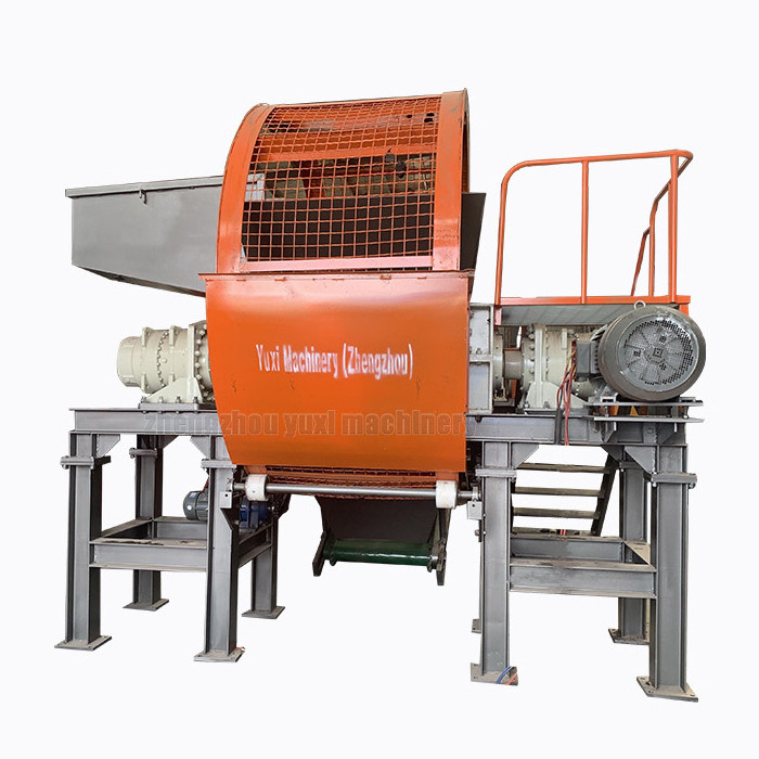 High Quality Rubber Crumb Tire Shredders Equipment Scrap Tire Recycle Shredding Crusher Machine