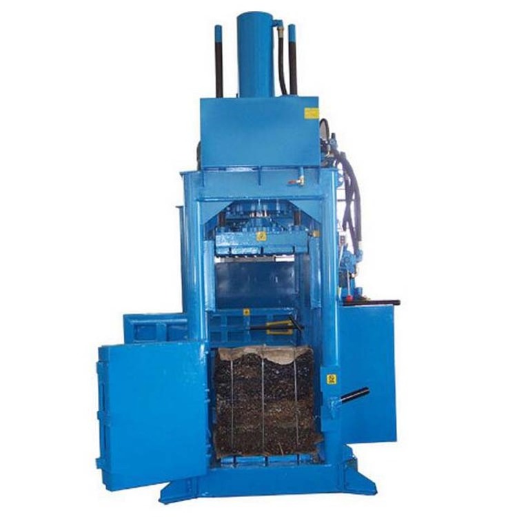 Waste Paper Cardboard Pressing Baler Machine Scrap Cloth Baling Machine