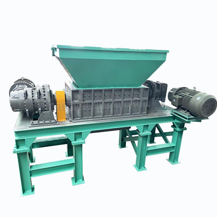 Industrial Double Shaft Waste Car Plastic Wood Rubber Shredder Scrap Metal Shredder Machine For Sale