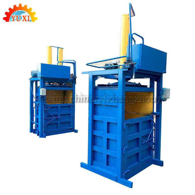 Waste carton baler machine waste plastic bottle Hydraulic Press Vertical Cardboard Compactor Press Machine/baler machine