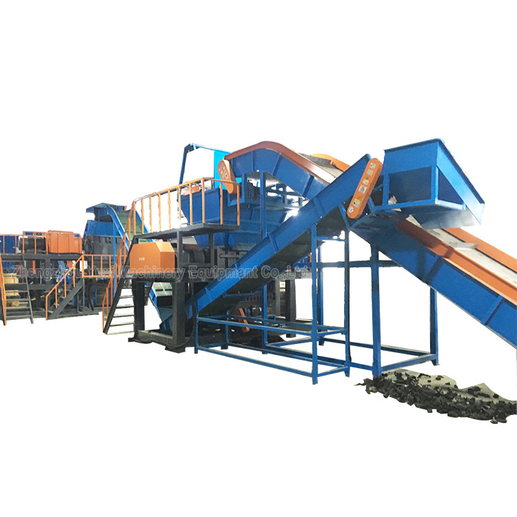 Yuxi Waste Tire Recycling Equipment Machine Plant Tyre Powder recycle Machinery To Grinding Rubber Powder For Sale