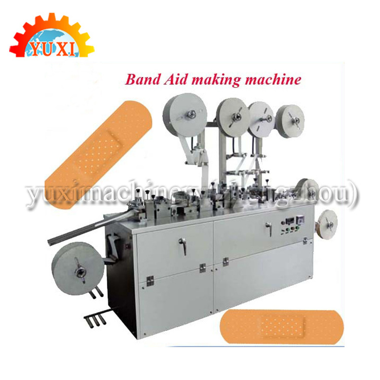 Wound Dressing First Aid Bandage Making Machine Band Aid Making Machine