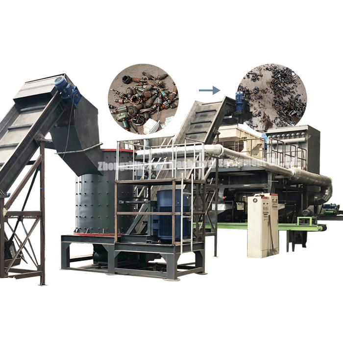 Power Saving Waste Electric Transformer Scrap Motor Rotor Recycling Machine