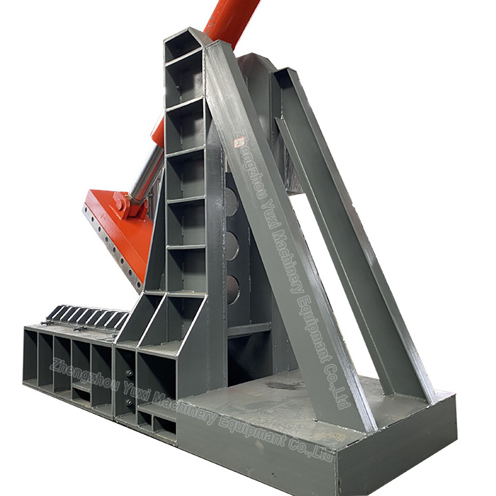 Used OTR Tyre Cutter Equipment Waste Car Radial Tire Cutter Machine For Cutting Scrap Tire