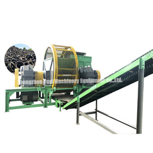 1200mm Long Service Life Waste Tyre Crusher Cutting Machine Used Tire Shredder Machine For Sale