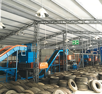 Yuxi Waste Tire Recycling Equipment Machine Plant Tyre Powder recycle Machinery To Grinding Rubber Powder For Sale