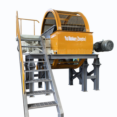 Mini Tire Shredder Recycling Line Scrap Tires Recycling Plant Equipment Tire Shredder Machine