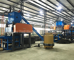 ATR 300 Waste Crumb Rubber Tyre Shredder Tire Recyle Machinery Tires Recycling Machine Production Line