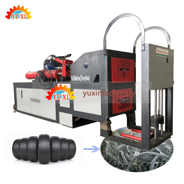 Yuxi Tire Wire Removing Machine of Tire Steel Machinery Recycling