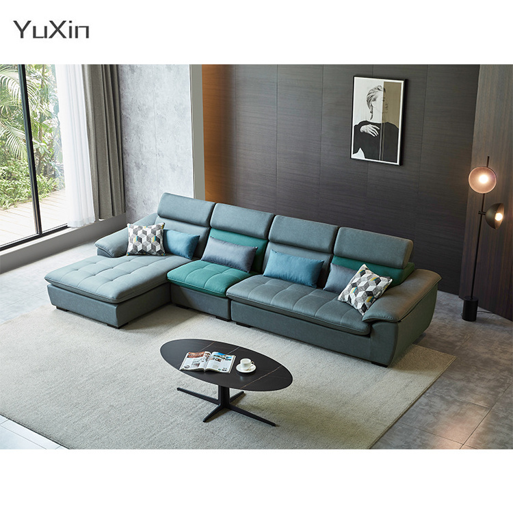 Sofa Set Furniture Modern Sofa Manufacturers Fabric Corner Sofa