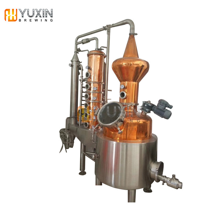 copper distiller rum vodka gin brandy mini distillery plant alcohol