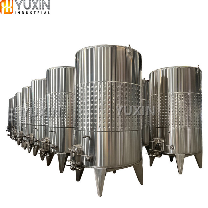 Professional winery equipment wine fermentation stainless steel tank wine fermenter