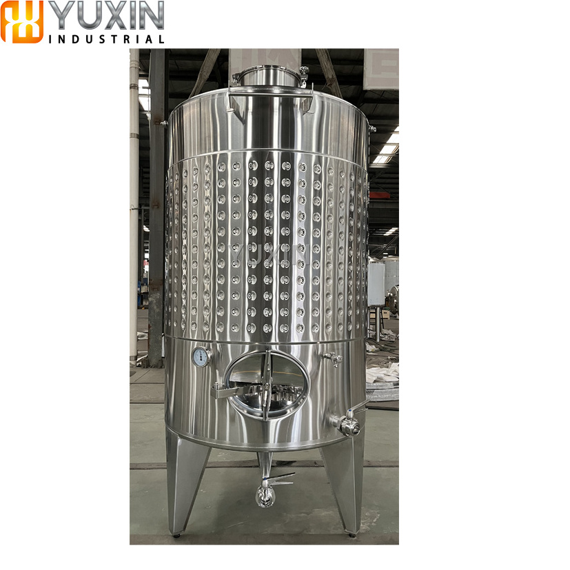 Professional winery equipment wine fermentation stainless steel tank wine fermenter