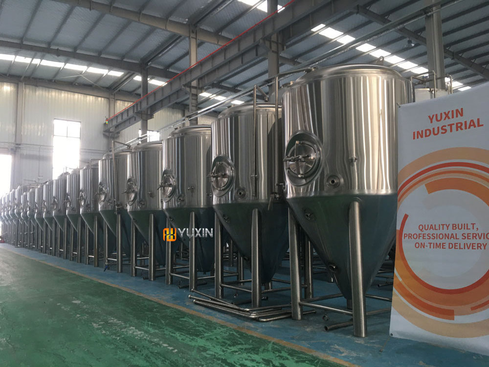 fermentatore inxo birra 300L 500L 1000L 2000L 3000L fermentation tank beer