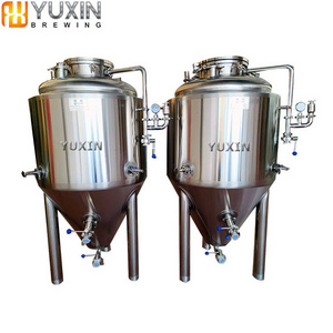 fermentatore inxo birra 300L 500L 1000L 2000L 3000L fermentation tank beer