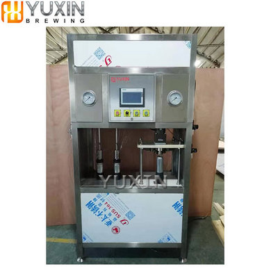 carbonated can filling beer canning machine canner machine