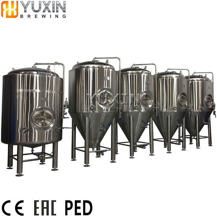 fermentatore inxo birra 300L 500L 1000L 2000L 3000L fermentation tank beer